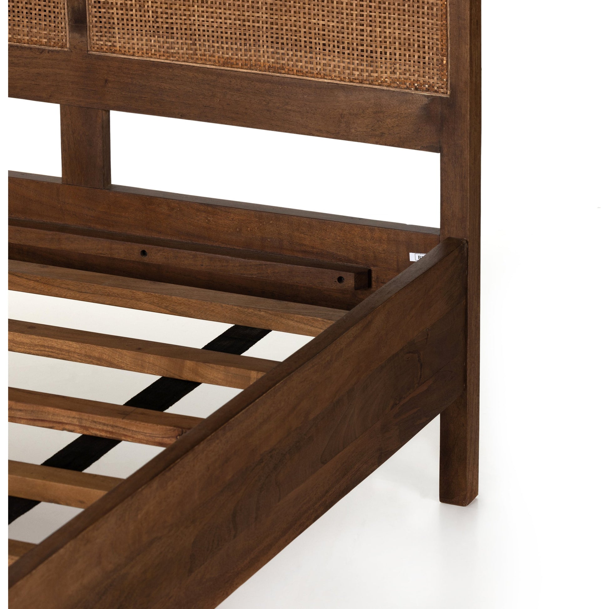 Sydney Bed by Four Hands. Made from cane, solid mango in a modern style.