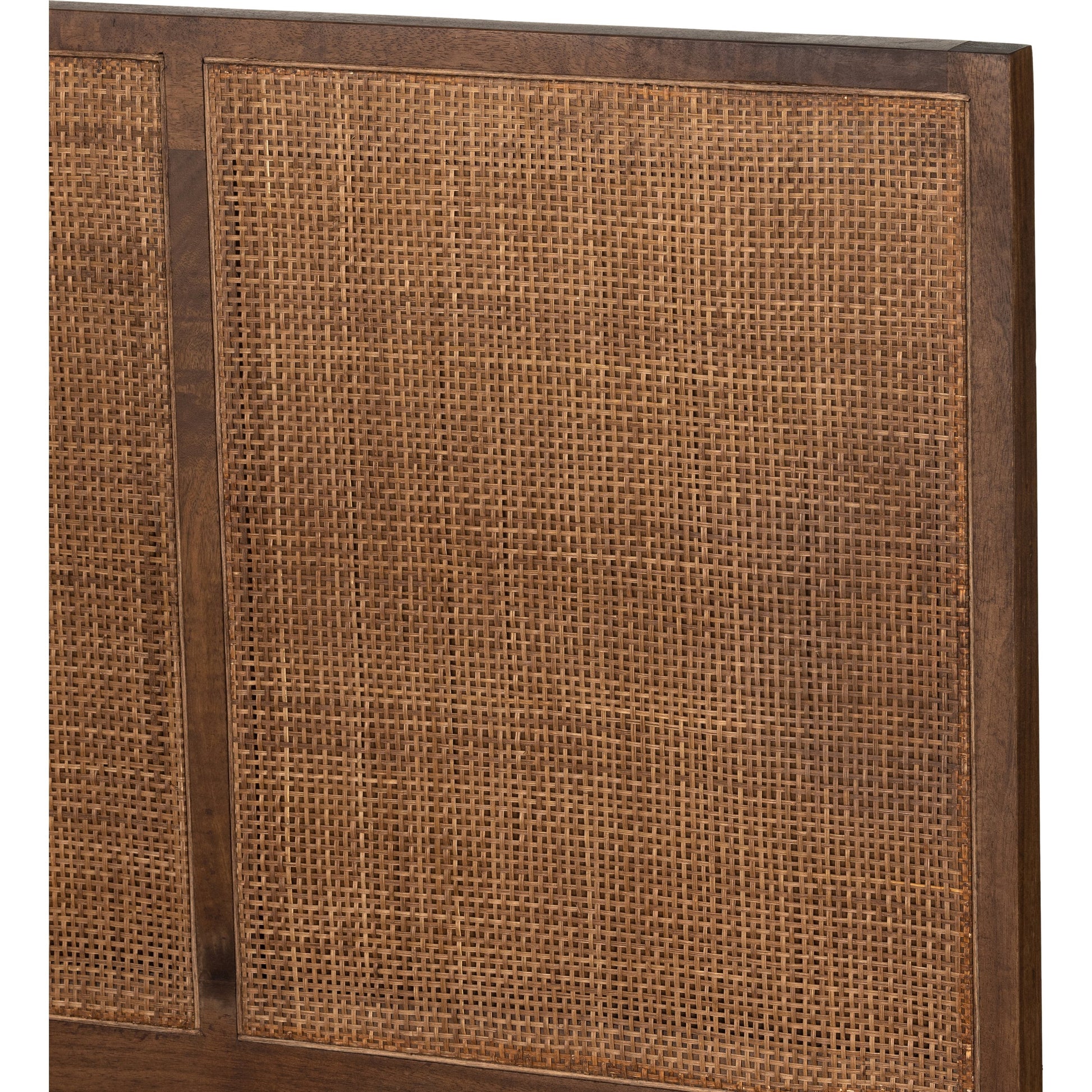 Sydney Bed by Four Hands. Made from cane, solid mango in a modern style.