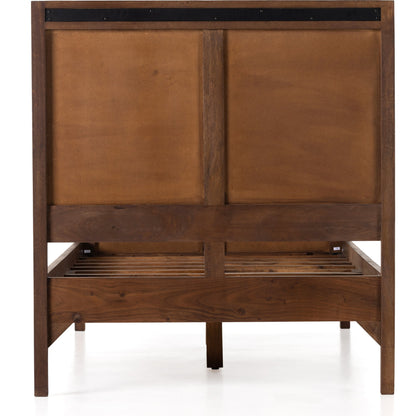 Sydney Bed by Four Hands. Made from cane, solid mango in a modern style.