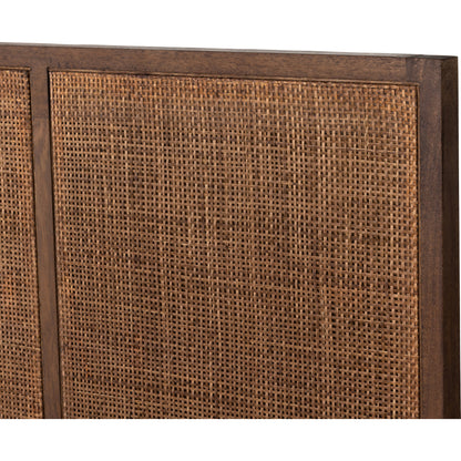 Sydney Bed by Four Hands. Made from cane, solid mango in a modern style.