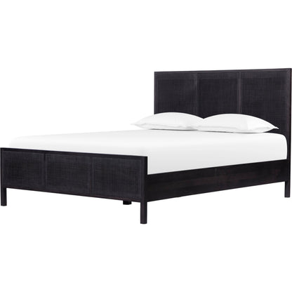 Sydney Bed by Four Hands. Made from cane, solid mango in a modern style.