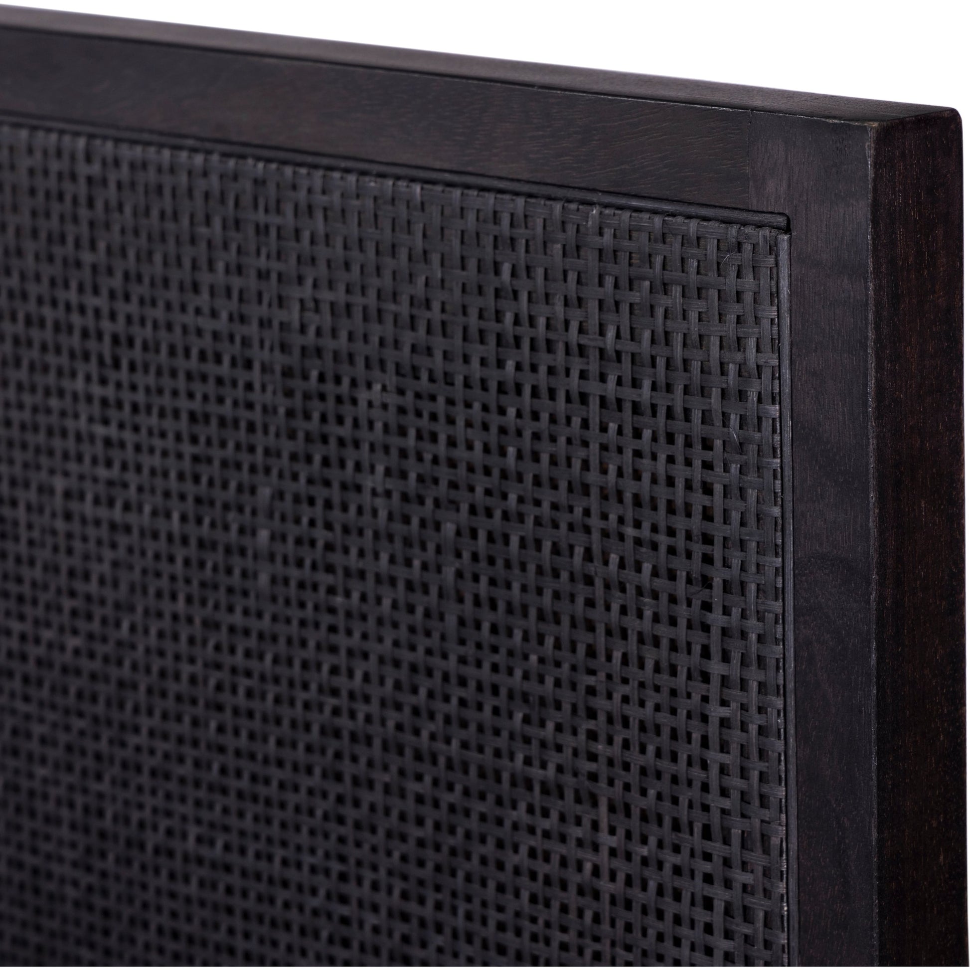 Sydney Bed by Four Hands. Made from cane, solid mango in a modern style.