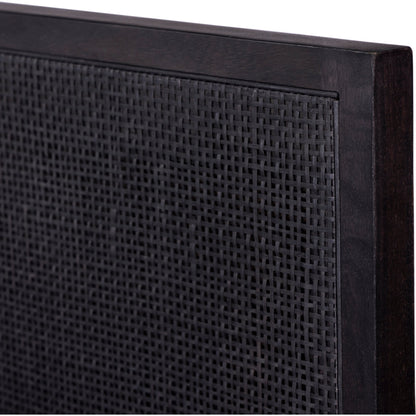 Sydney Bed by Four Hands. Made from cane, solid mango in a modern style.