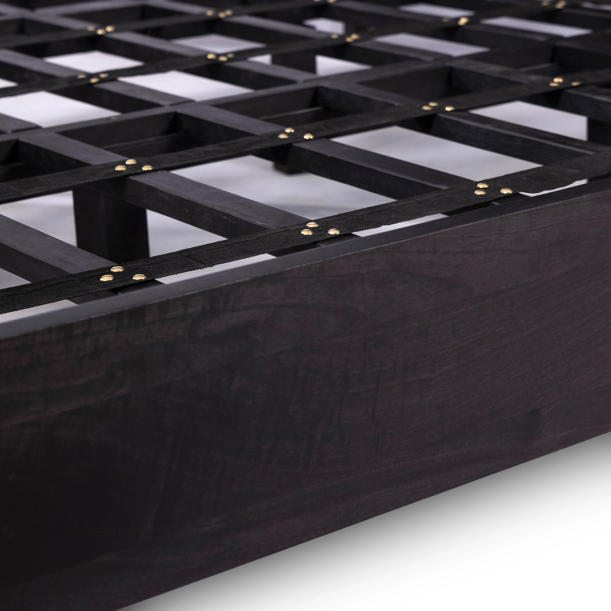 Sydney Bed by Four Hands. Made from cane, solid mango in a modern style.