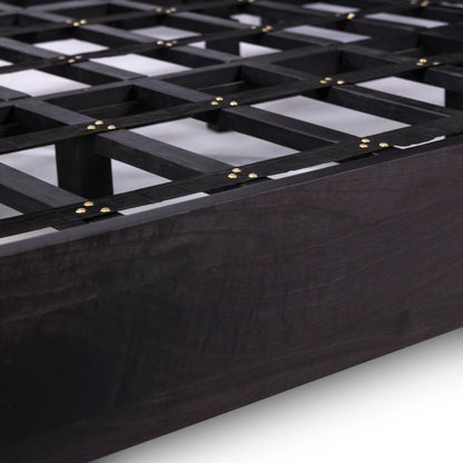 Sydney Bed by Four Hands. Made from cane, solid mango in a modern style.