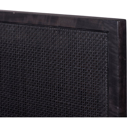 Sydney Bed by Four Hands. Made from cane, solid mango in a modern style.