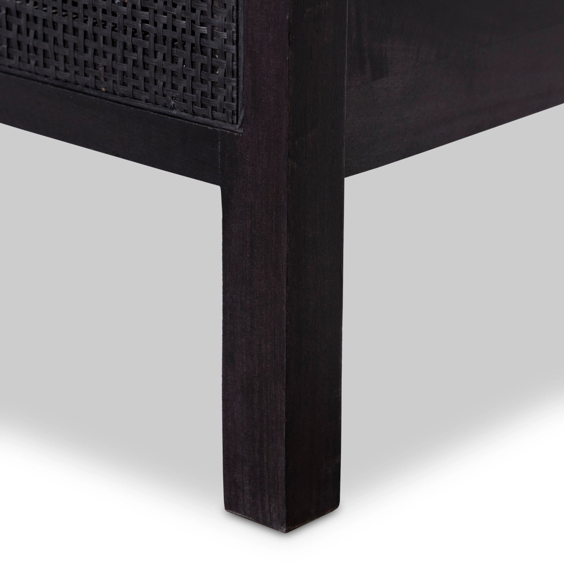 Sydney Bed by Four Hands. Made from cane, solid mango in a modern style.