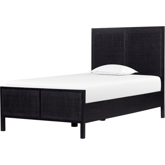 Sydney Bed by Four Hands. Made from cane, solid mango in a modern style.