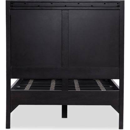 Sydney Bed by Four Hands. Made from cane, solid mango in a modern style.