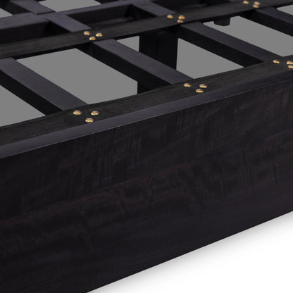 Sydney Bed by Four Hands. Made from cane, solid mango in a modern style.