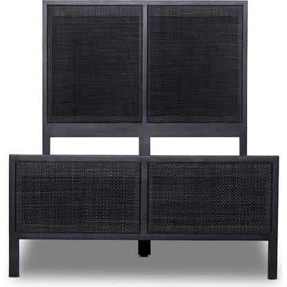 Sydney Bed by Four Hands. Made from cane, solid mango in a modern style.