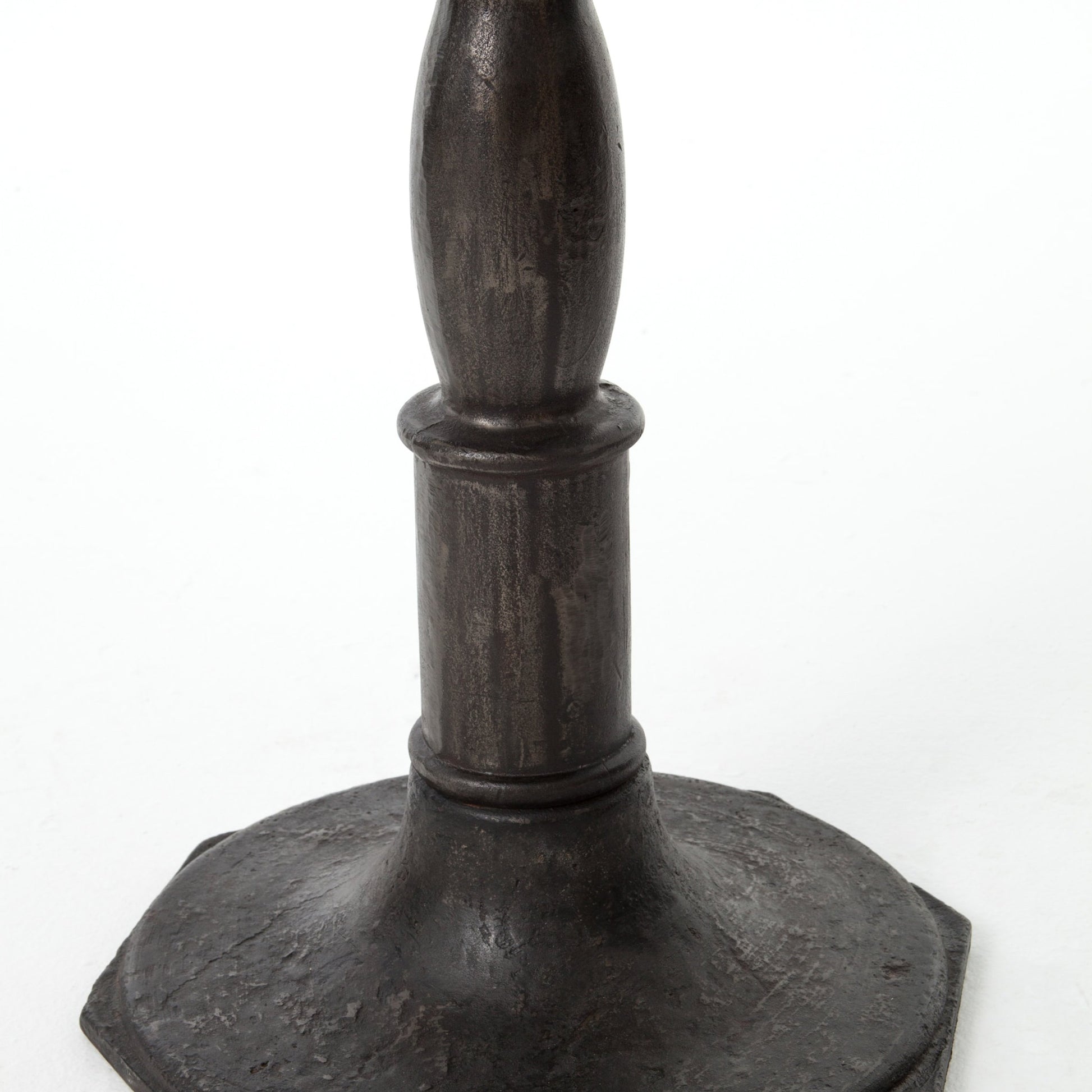 Lucy Bistro Table by Four Hands in carbon wash, white marble. Made from solid marble, iron, engineered hardwood in a traditional style.