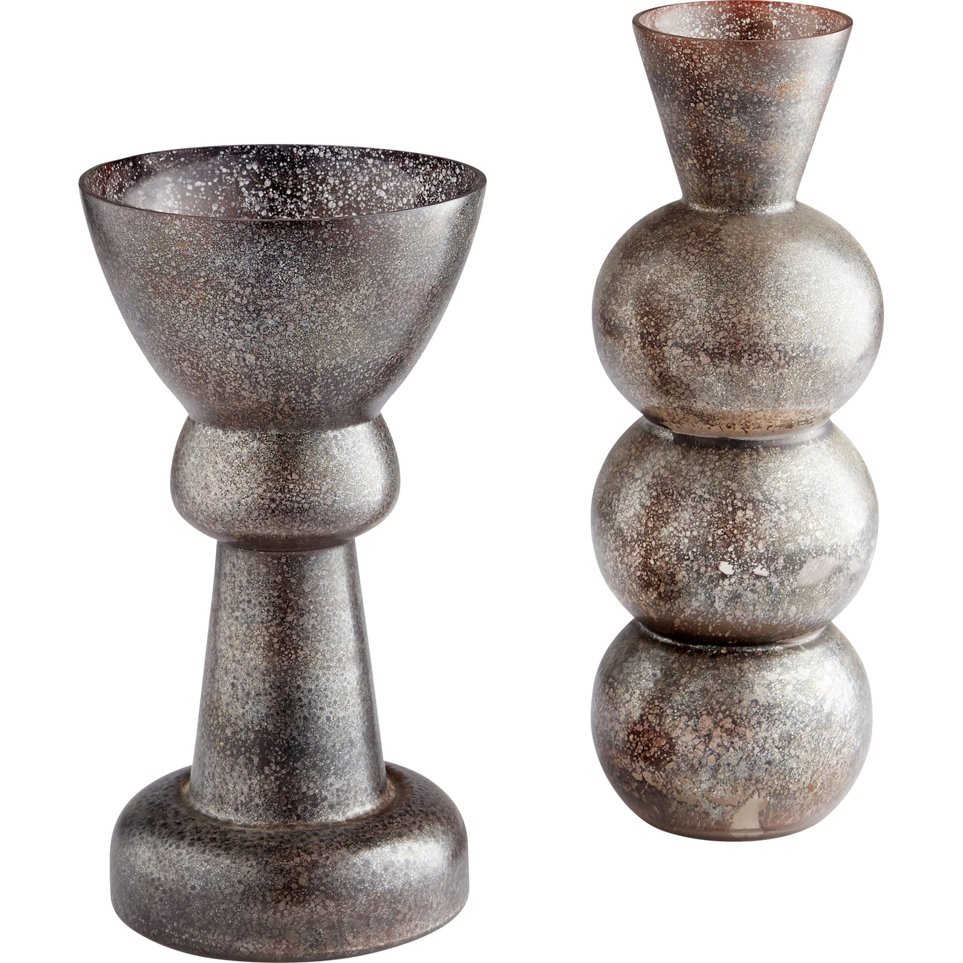 Ravine Vase by Cyan Design in zinc. Made from glass in a rustic style.