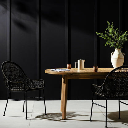Bandera Outdoor Woven Dining Chair by Four Hands. Made from unique in a eclectic & global style.