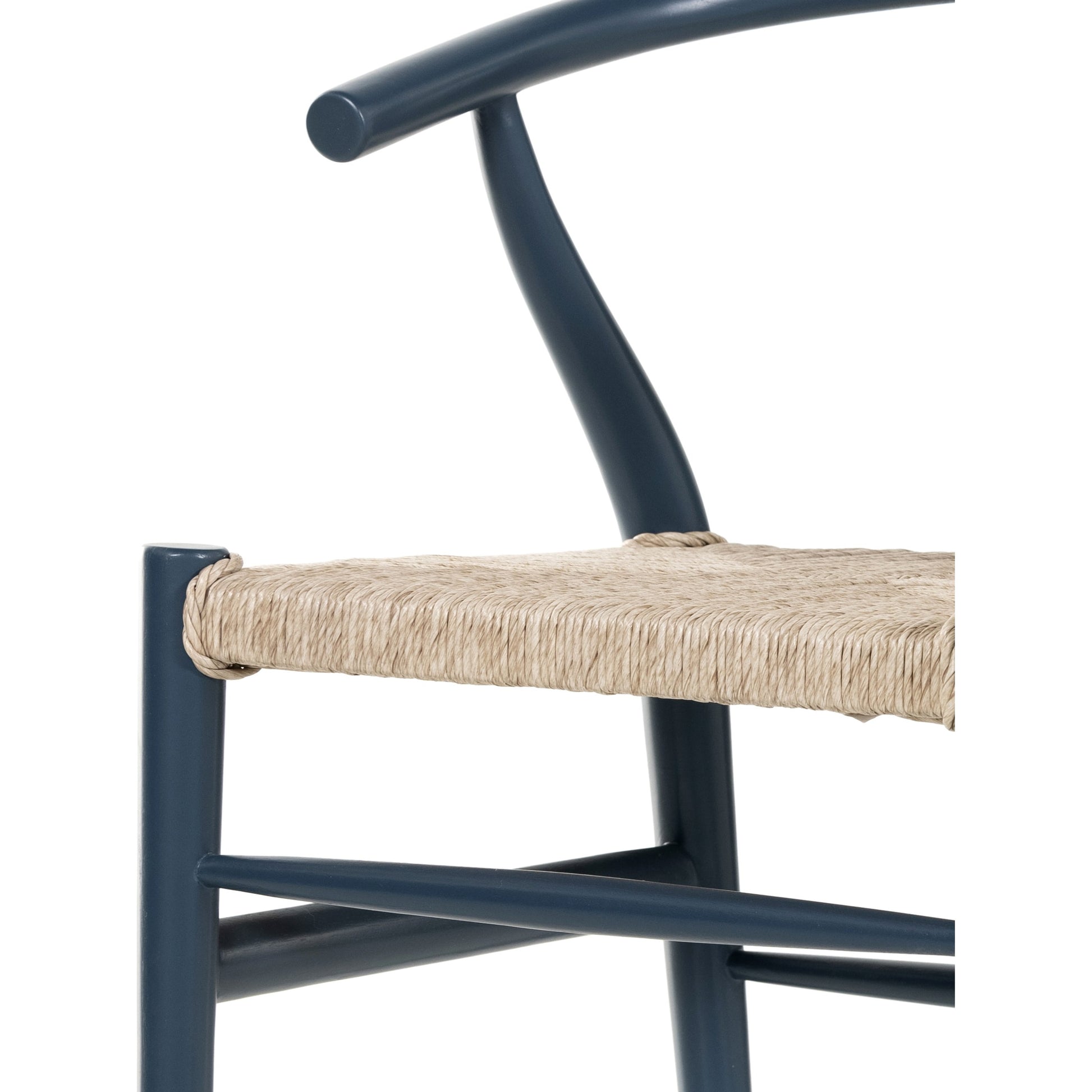 Muestra Dining Chair by Four Hands. Made from solid teak, 100% polyethylene in a coastal style.