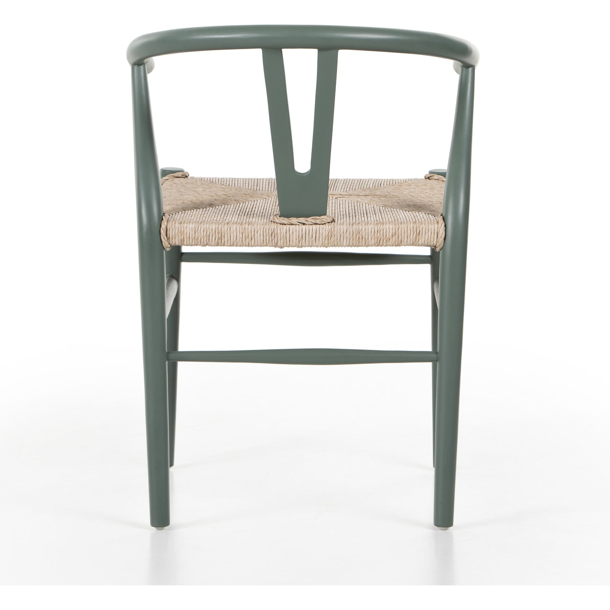 Muestra Dining Chair by Four Hands. Made from solid teak, 100% polyethylene in a coastal style.