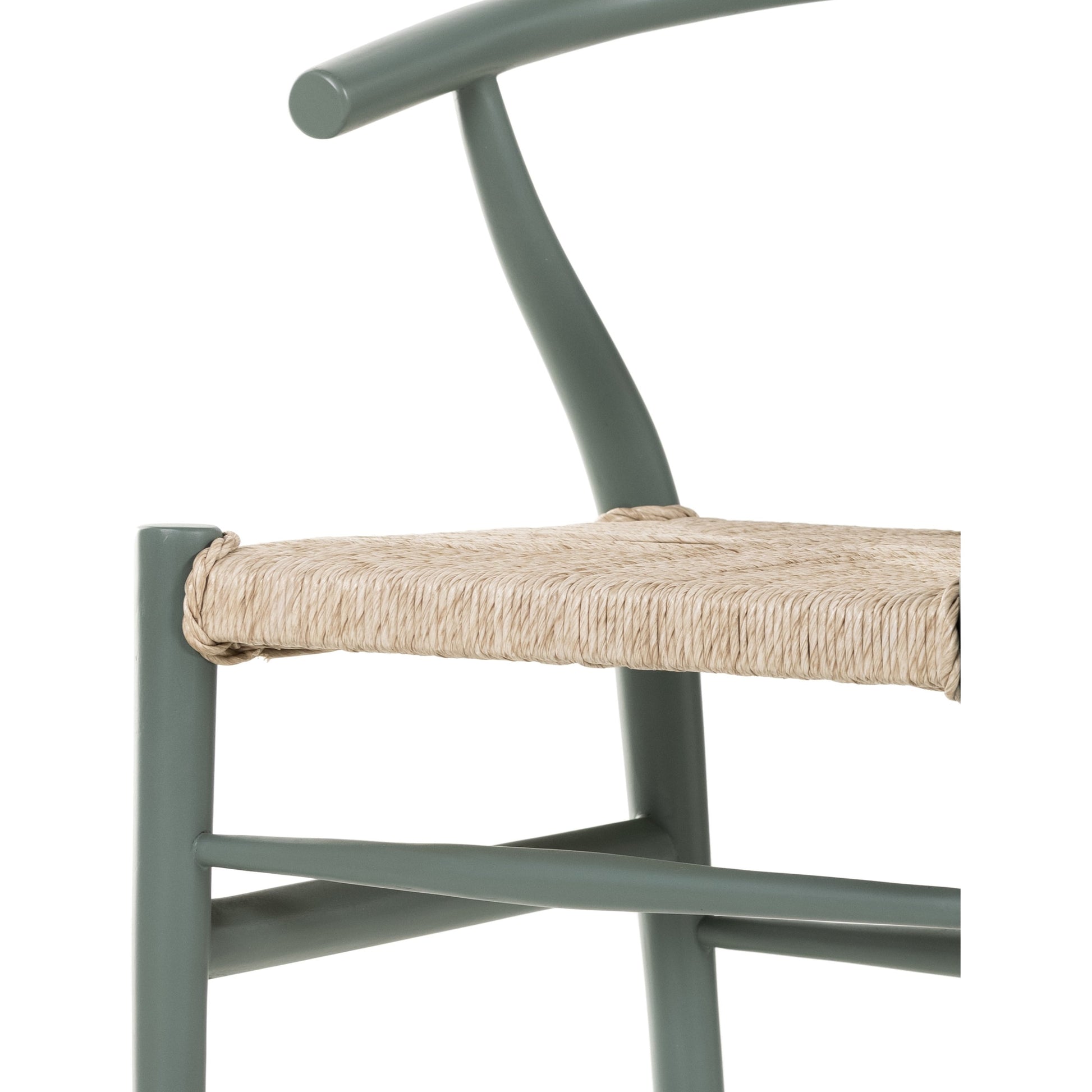 Muestra Dining Chair by Four Hands. Made from solid teak, 100% polyethylene in a coastal style.