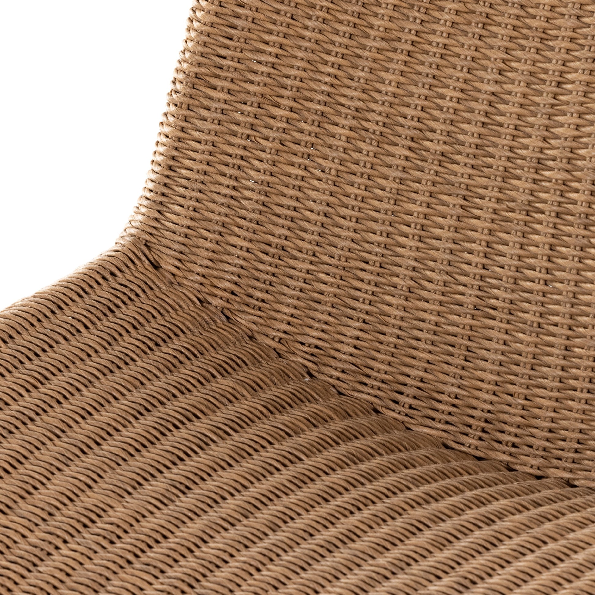 Portia Outdoor Occasional Chair by Four Hands. Made from 100% polyethylene, iron in a coastal style.