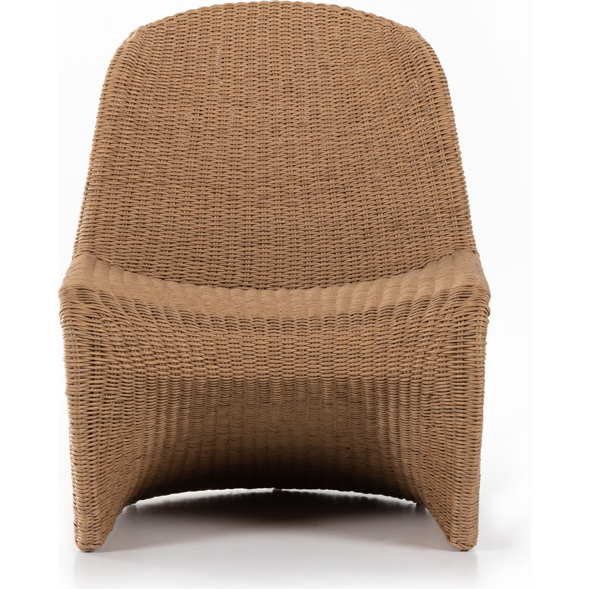 Portia Outdoor Occasional Chair by Four Hands. Made from 100% polyethylene, iron in a coastal style.