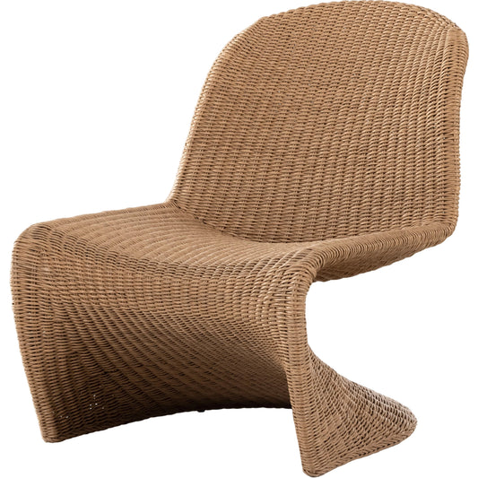 Portia Outdoor Occasional Chair by Four Hands. Made from 100% polyethylene, iron in a coastal style.