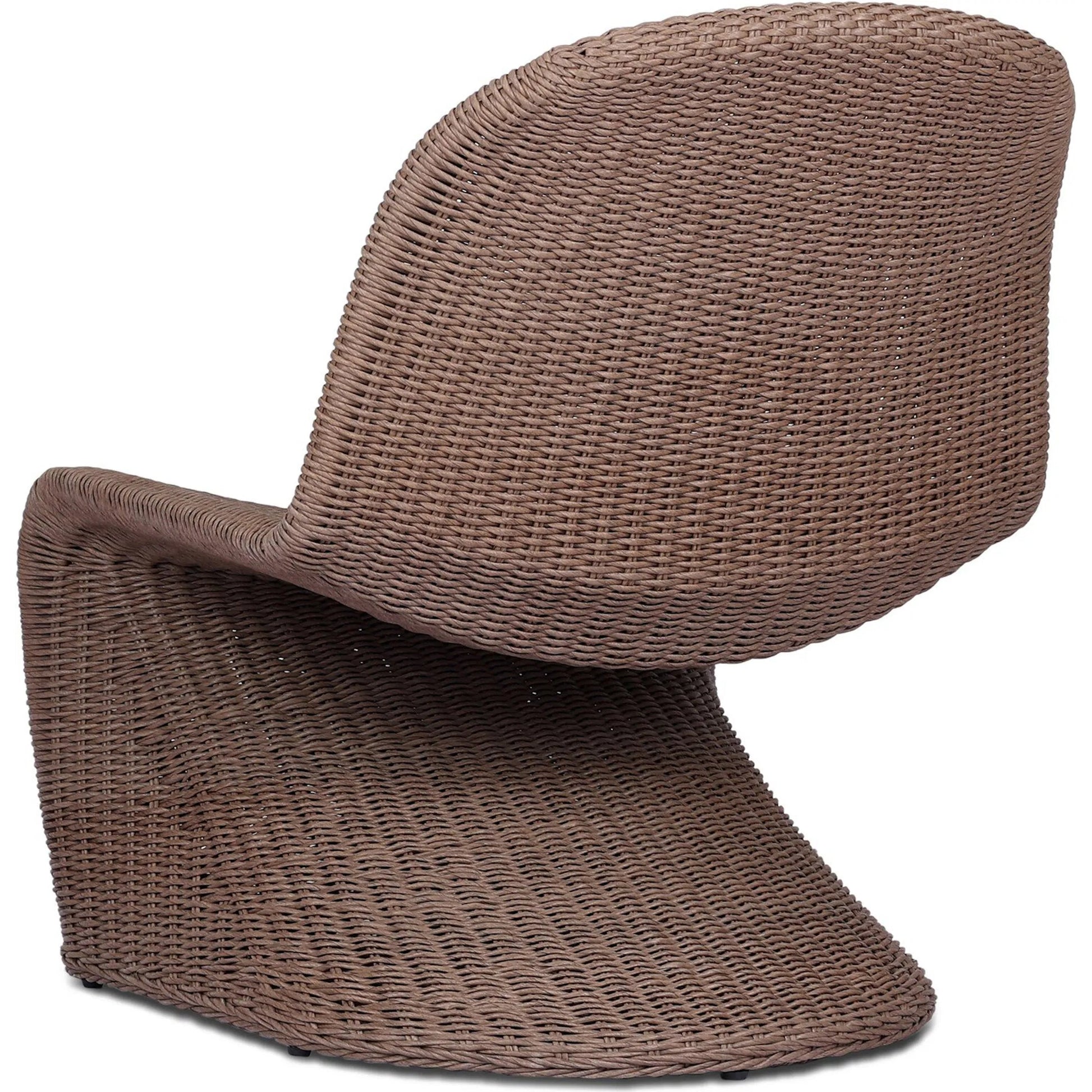 Portia Outdoor Occasional Chair by Four Hands. Made from 100% polyethylene, iron in a coastal style.