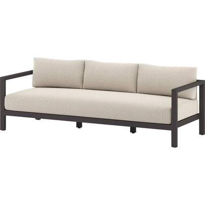 Sonoma Outdoor Sofa by Four Hands. Made from unique in a coastal style.