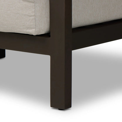 Sonoma Outdoor Sofa by Four Hands. Made from unique in a coastal style.