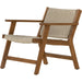 Delano Chair by Four Hands. Made from solid fsc®-certified teak, 100% polypropylene in a coastal style.