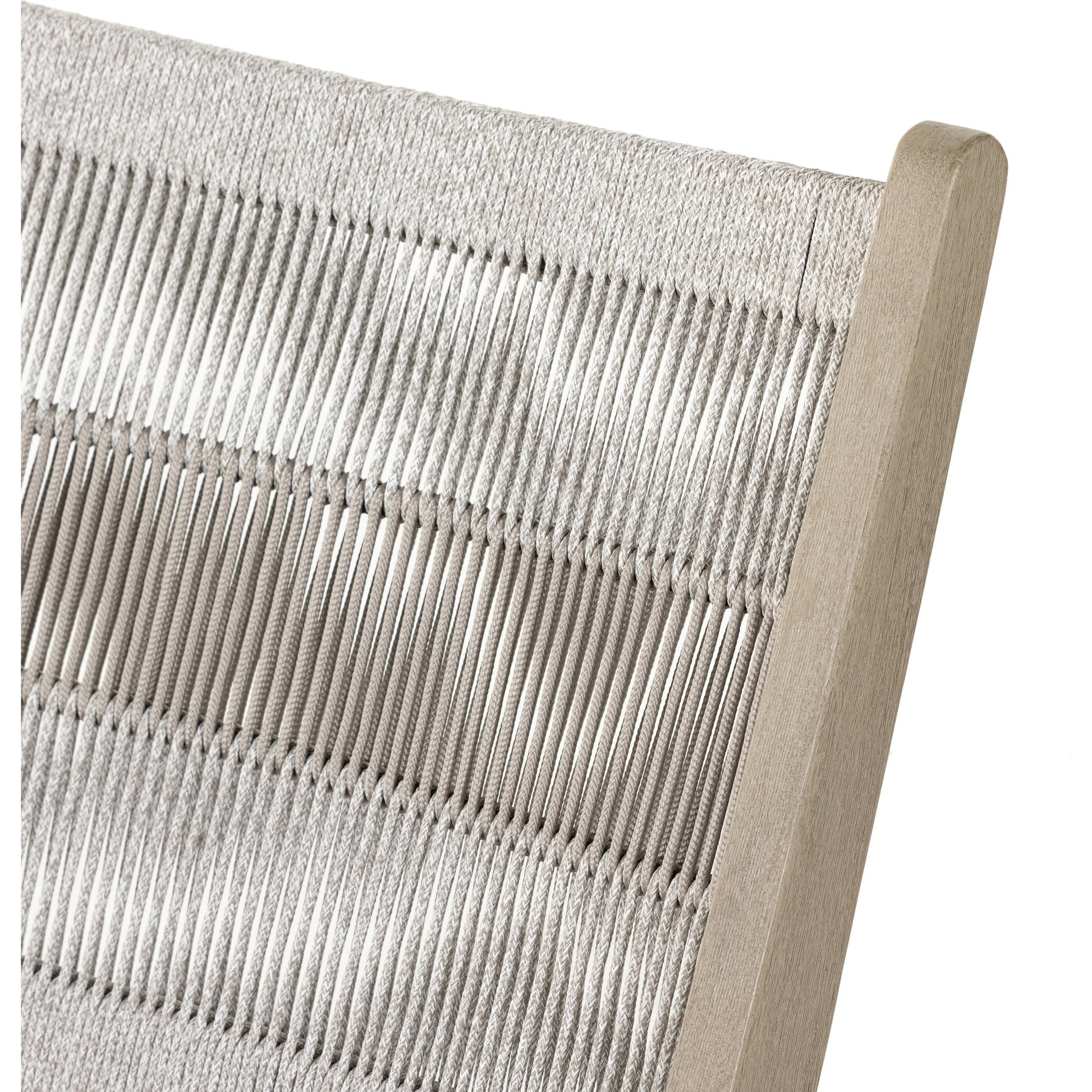 Julian Outdoor Chair by Four Hands. Made from 100% olefin, solid fsc®-certified teak, 100% polypropylene in a modern style.