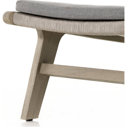 Julian Outdoor Chair by Four Hands. Made from 100% olefin, solid fsc®-certified teak, 100% polypropylene in a modern style.