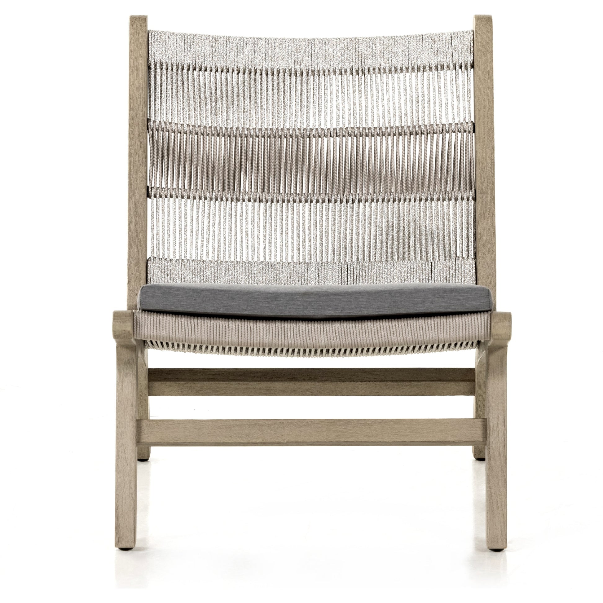 Julian Outdoor Chair by Four Hands. Made from 100% olefin, solid fsc®-certified teak, 100% polypropylene in a modern style.