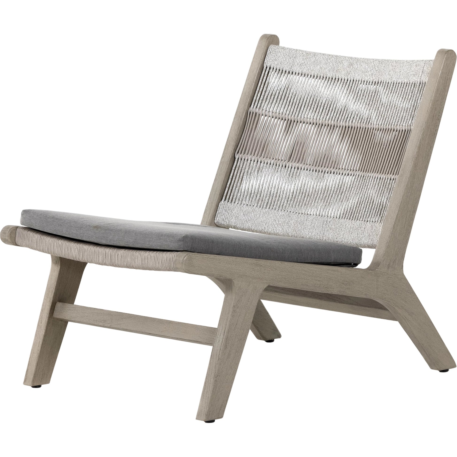 Julian Outdoor Chair by Four Hands. Made from 100% olefin, solid fsc®-certified teak, 100% polypropylene in a modern style.