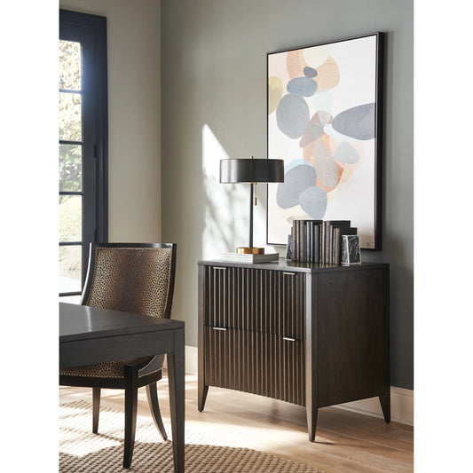 Jasper File Chest by Sligh in dark walnut. Made from unique in a traditional style.