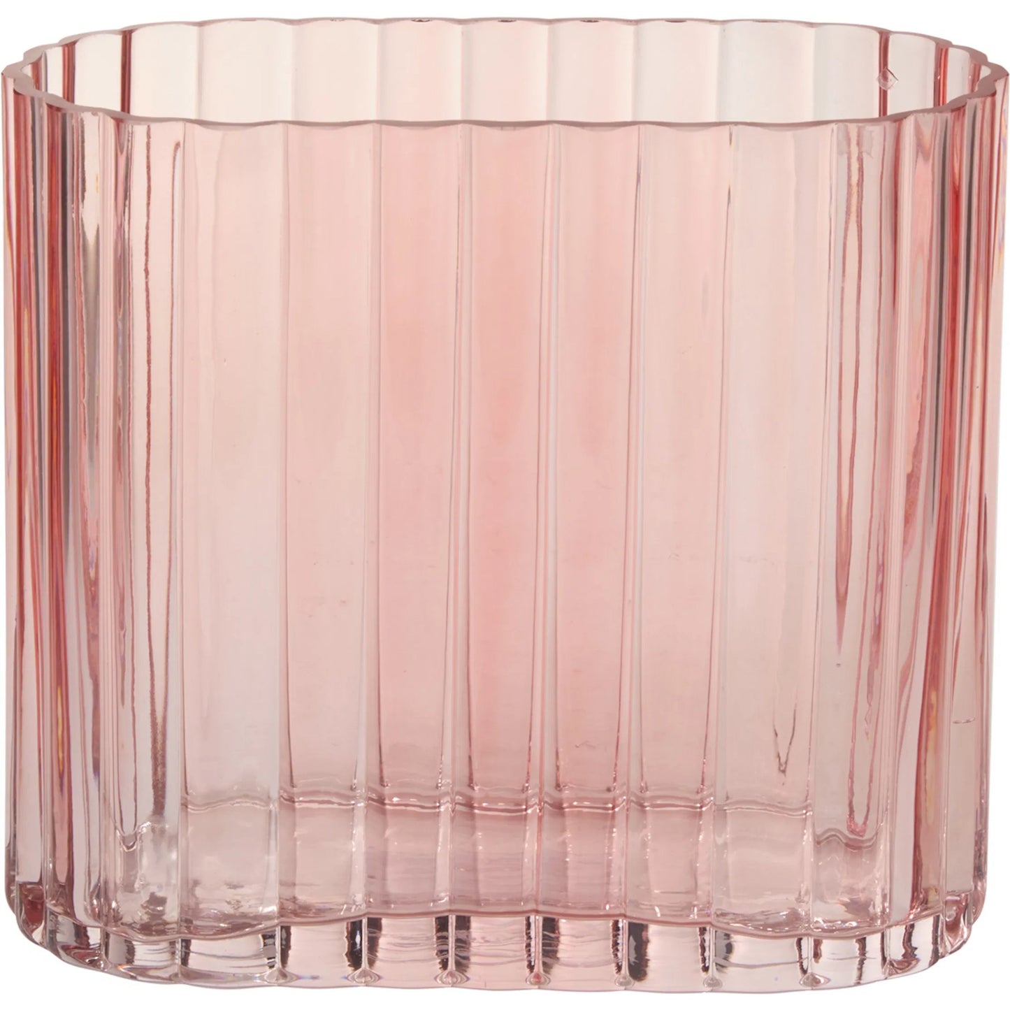 001 SI-2539495 | Primary Silo | Clematis Vase by Accent Decor in pink. Made from glass in a unique style.