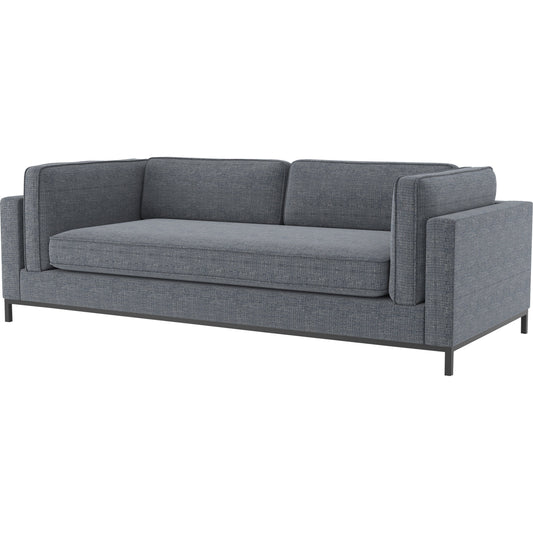 Grammercy Sofa by Four Hands in cypress navy and cypress navy. Made from iron, 51vi 23co 15li 11pl in a modern style.