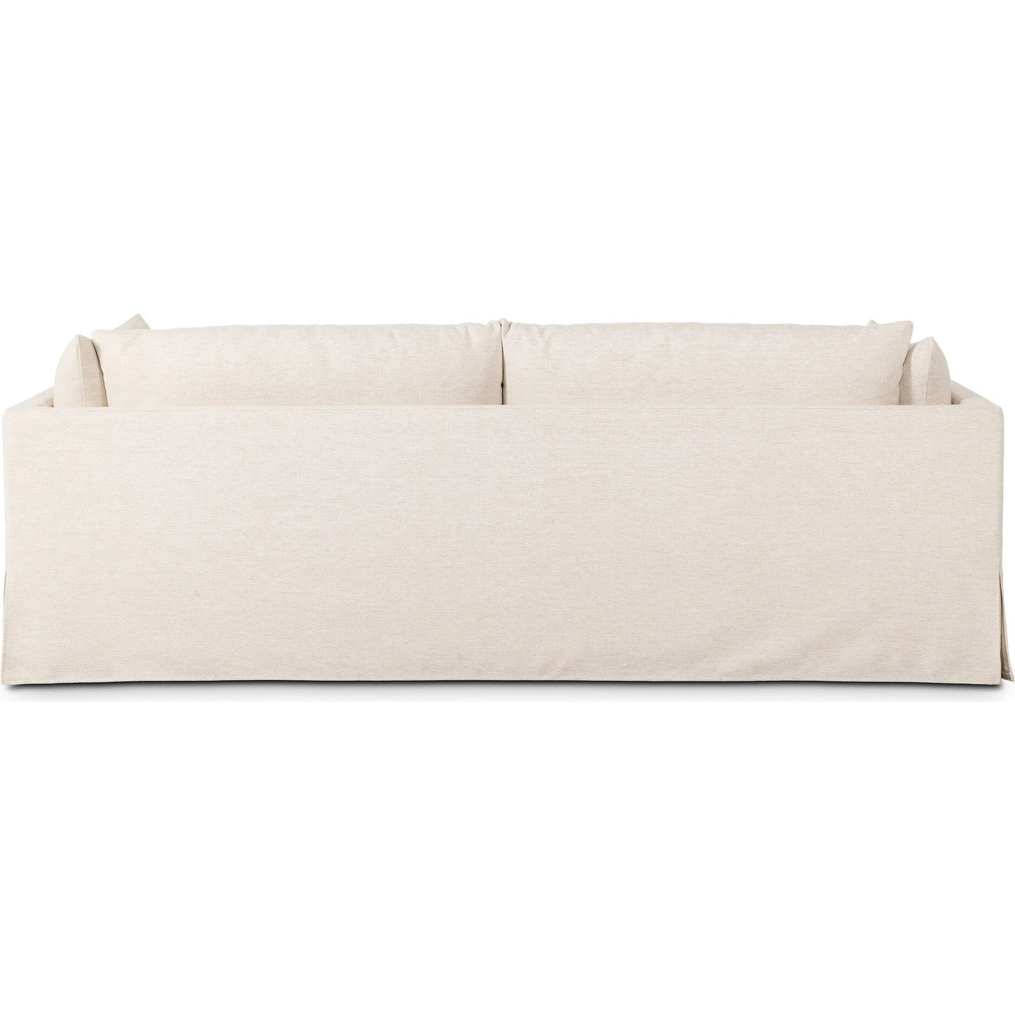 002 SI-2635226 | Additional Silo | Habitat Sofa by Four Hands in crypton nomad snow, brushed ebony. Made from 92% polyester, 8% flax, linen, solid parawood in a unique style.