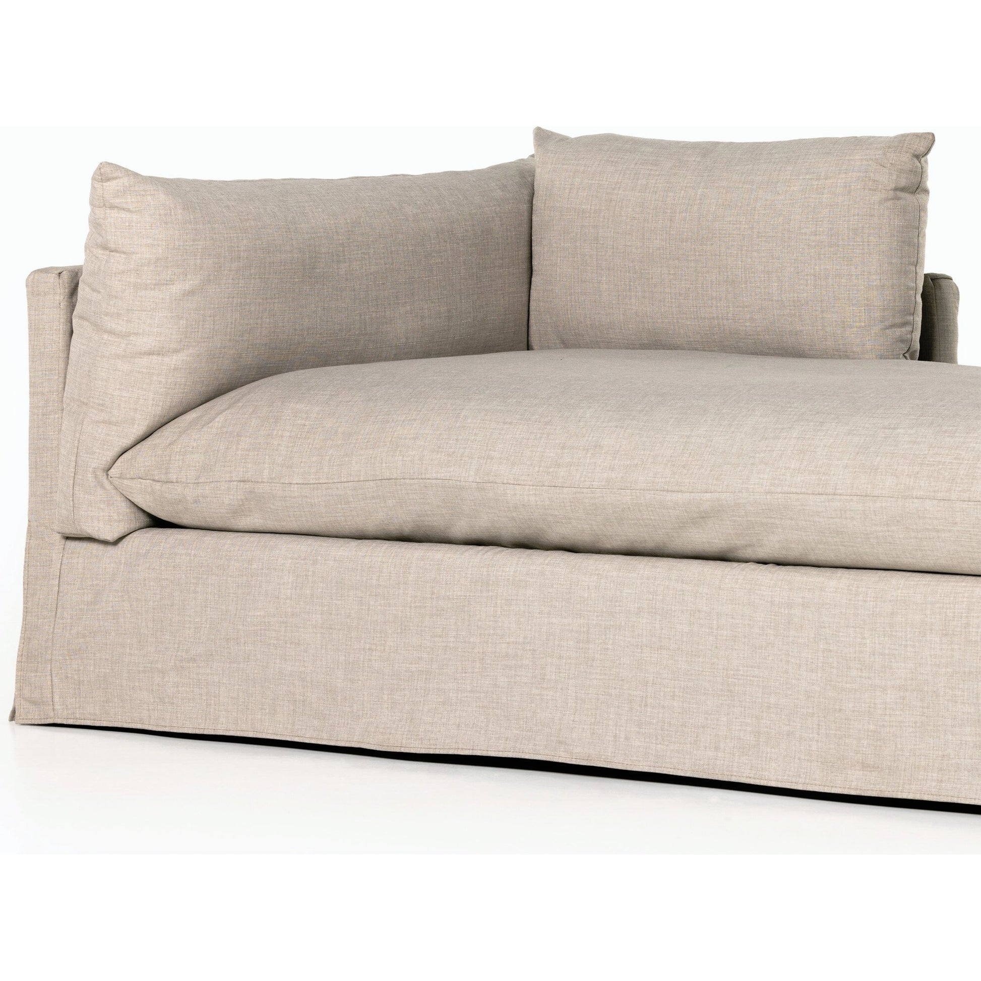 Habitat Slipcover Chaise by Four Hands. Made from unique in a modern style.