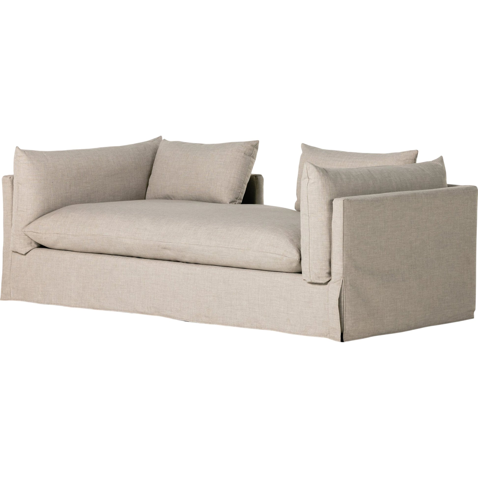 Habitat Slipcover Chaise by Four Hands. Made from unique in a modern style.