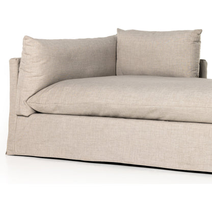 Habitat Slipcover Chaise by Four Hands. Made from unique in a modern style.