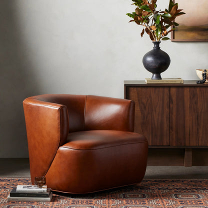 Mila Swivel Chair by Four Hands. Made from unique in a modern style.
