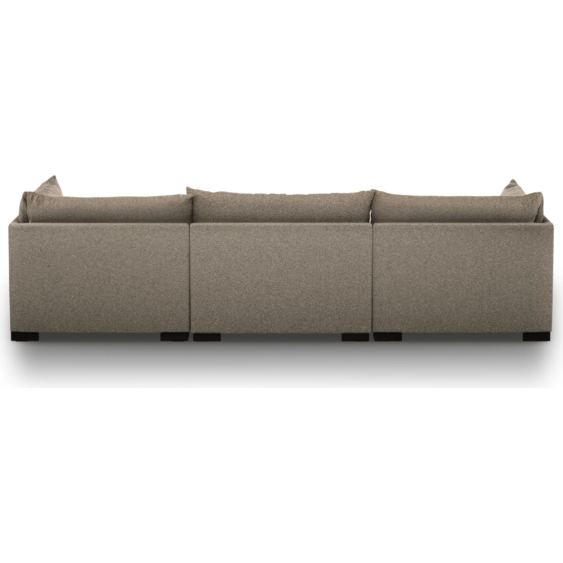Westwood 3-PC Sectional by Four Hands. Made from 100% polyester, solid banak, solid pine in a modern style.