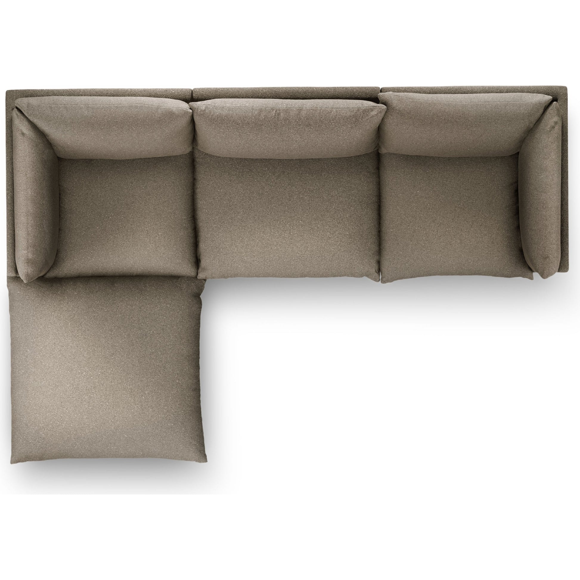 Westwood 3-PC Sectional by Four Hands. Made from 100% polyester, solid banak, solid pine in a modern style.