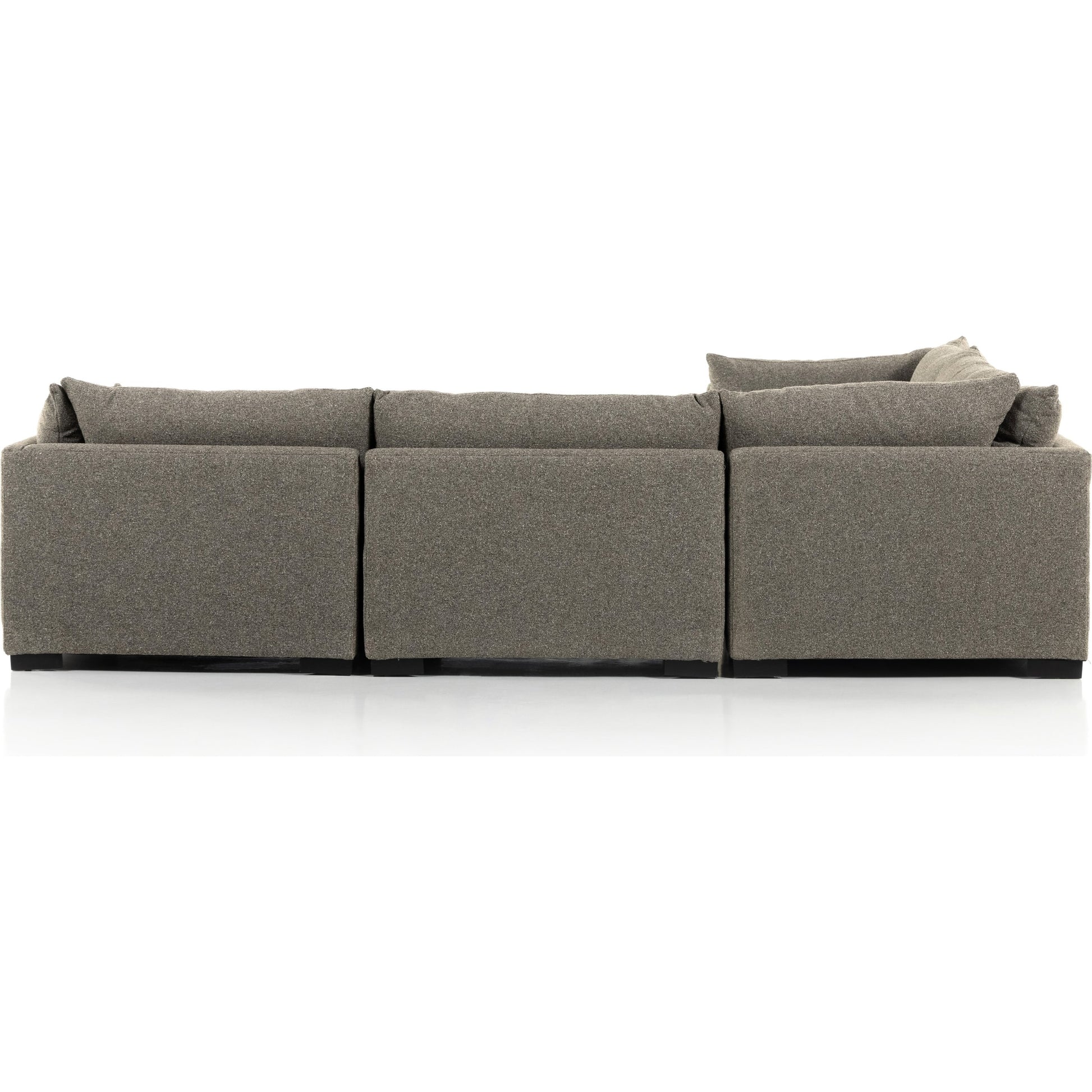 Westwood 5-Piece Sectional by Four Hands. Made from 100% polyester, solid banak, solid pine in a modern style.