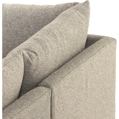 Westwood 8-PC Sectional by Four Hands. Made from 100% polyester, solid banak, solid pine in a modern style.