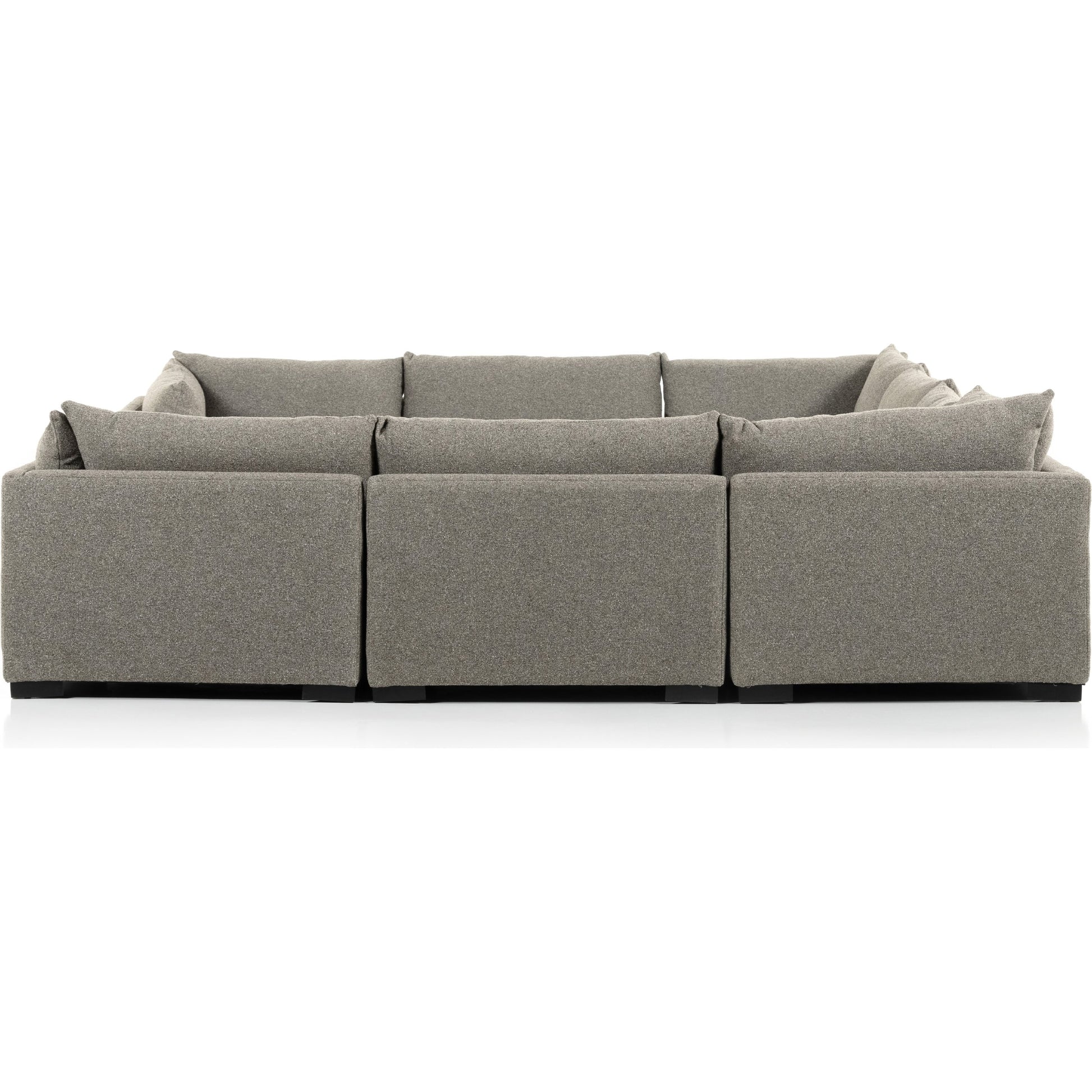 Westwood 8-PC Sectional by Four Hands. Made from 100% polyester, solid banak, solid pine in a modern style.