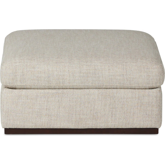 Colt Sectional Ottoman by Four Hands in canton dove, aged sienna. Made from 100% polyester, solid rosa morada in a modern style.