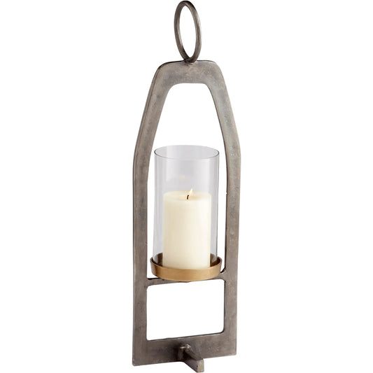 Hubert Candleholder by Cyan Design. Made from aluminum in a modern style.