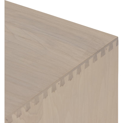 Trey Modular Filing Credenza by Four Hands. Made from solid poplar, top grain leather, iron in a modern style.