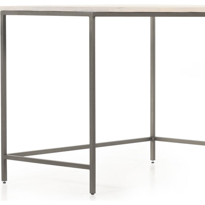 Trey Modular Corner Desk by Four Hands. Made from iron, solid poplar in a modern style.