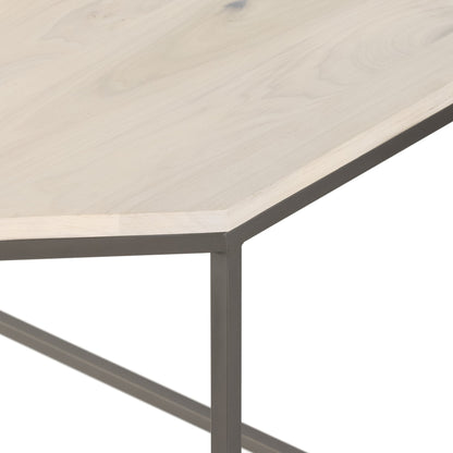 Trey Modular Corner Desk by Four Hands. Made from iron, solid poplar in a modern style.